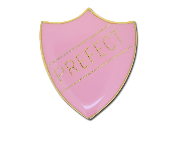 Prefect Enamelled Shield Badge