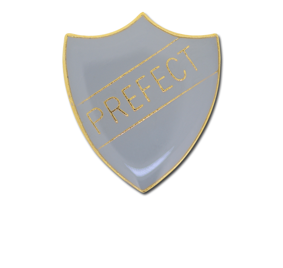 Prefect Enamelled Shield Badge