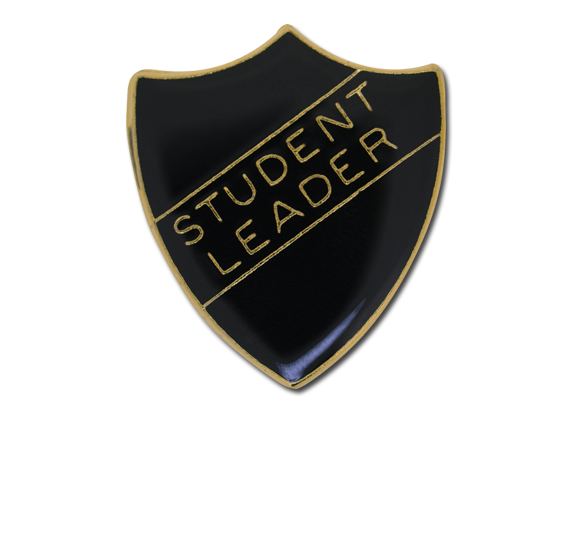 Student Leader Enamelled Shield Badge