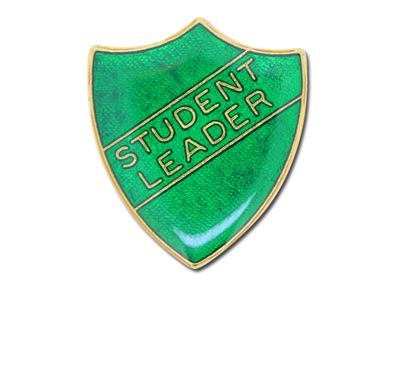 Student Leader Enamelled Shield Badge