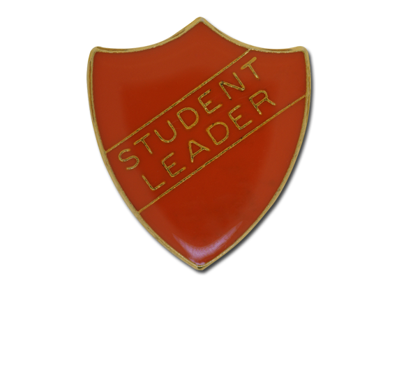 Student Leader Enamelled Shield Badge