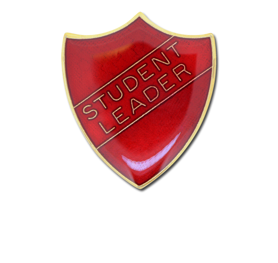 Student Leader Enamelled Shield Badge