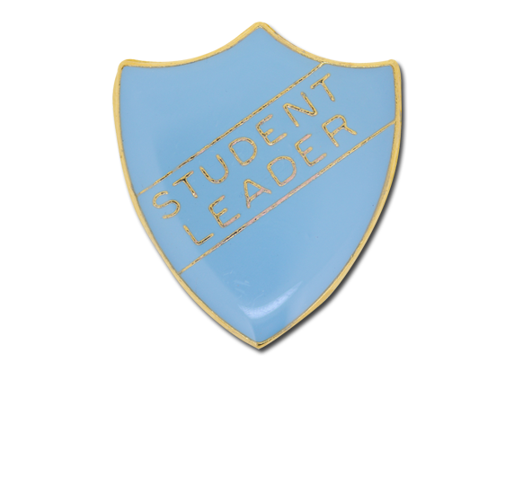 Student Leader Enamelled Shield Badge