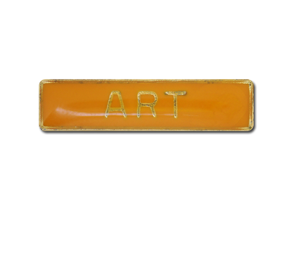 Art Small Bar Badge