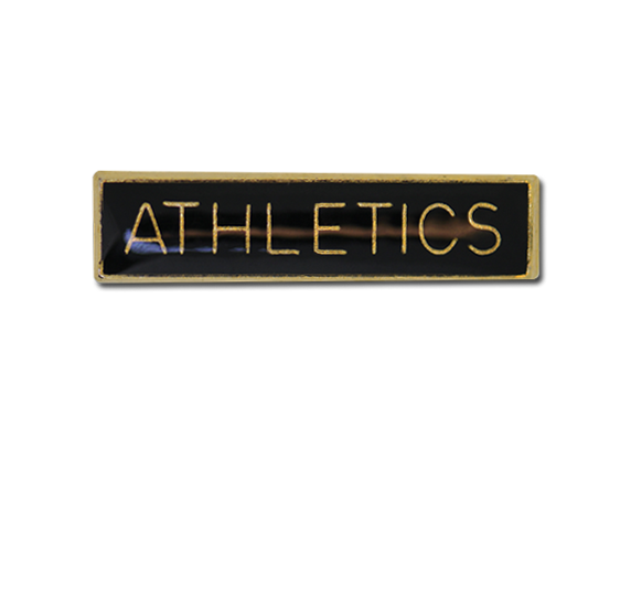 Athletics Small Bar Badge