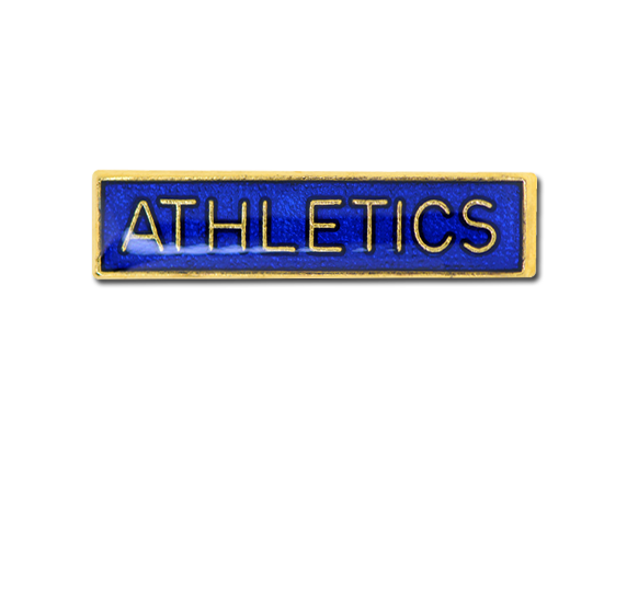 Athletics Small Bar Badge