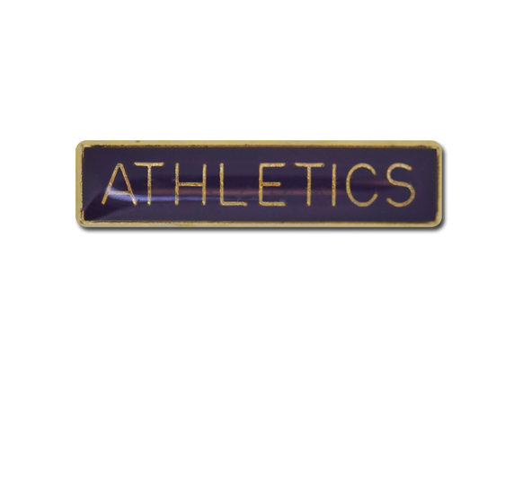 Athletics Small Bar Badge