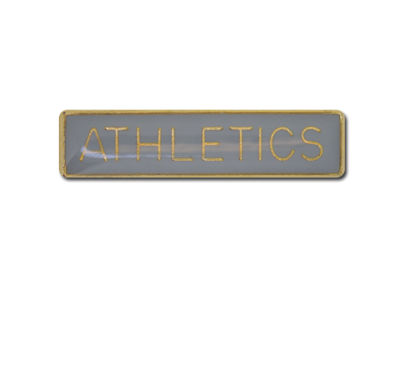 Athletics Small Bar Badge