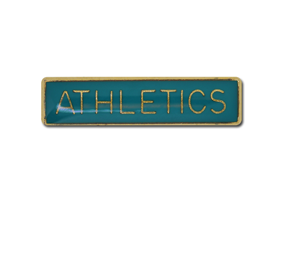 Athletics Small Bar Badge