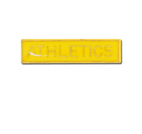 Athletics Small Bar Badge