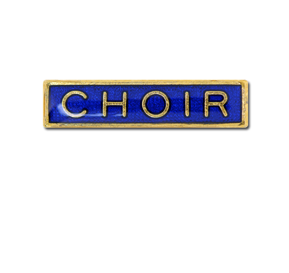 Choir Small Bar Badge