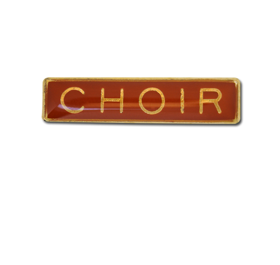 Choir Small Bar Badge