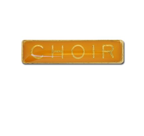 Choir Small Bar Badge