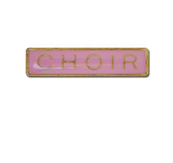 Choir Small Bar Badge