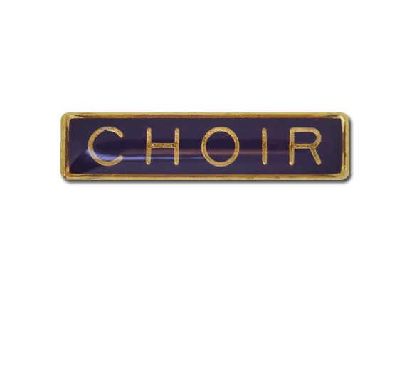 Choir Small Bar Badge