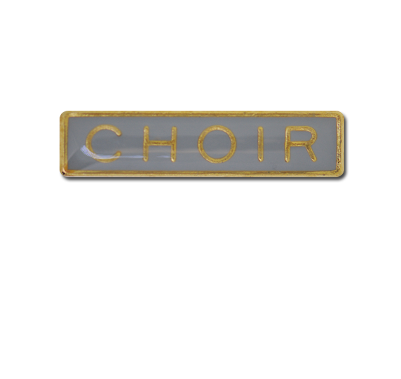 Choir Small Bar Badge