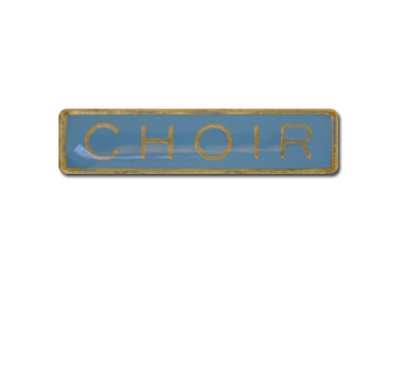 Choir Small Bar Badge