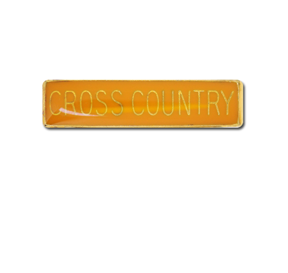 Cross Country Small Bar Badge