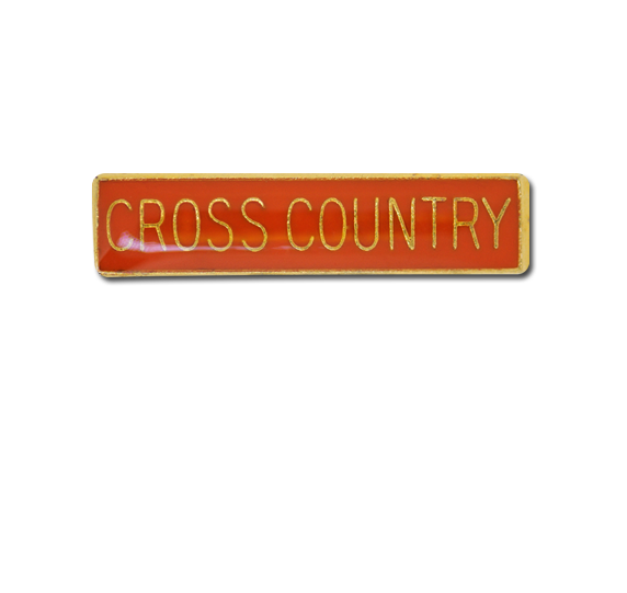 Cross Country Small Bar Badge