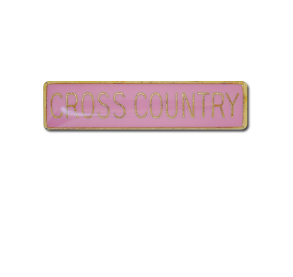 Cross Country Small Bar Badge