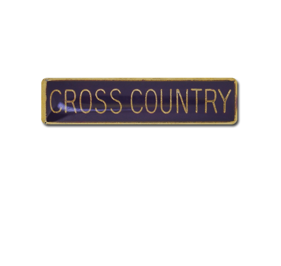 Cross Country Small Bar Badge