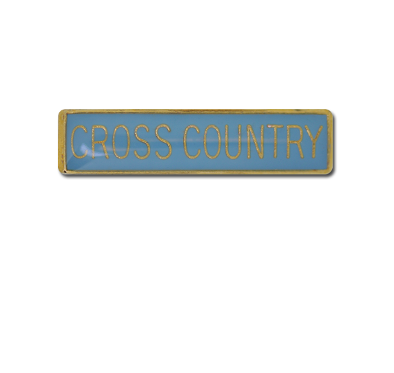 Cross Country Small Bar Badge