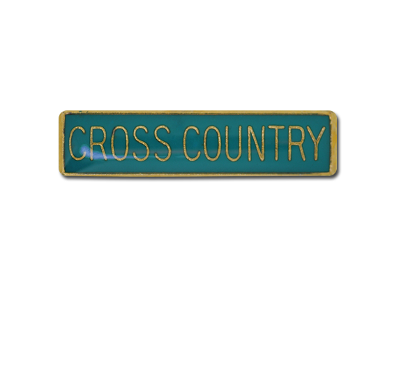 Cross Country Small Bar Badge