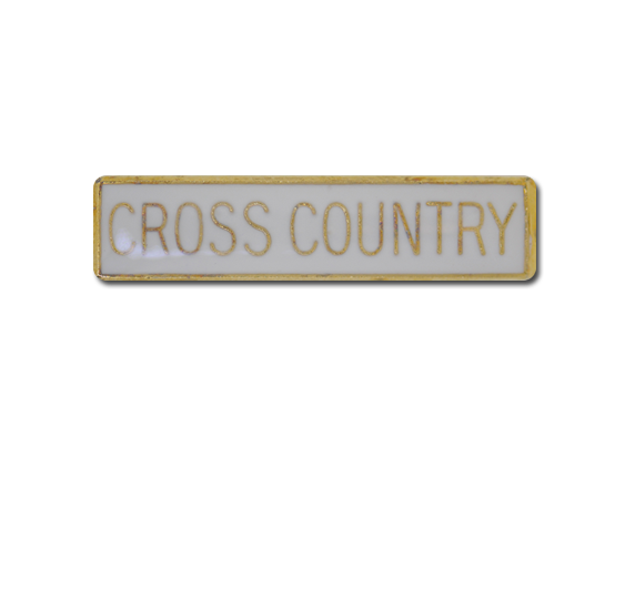 Cross Country Small Bar Badge