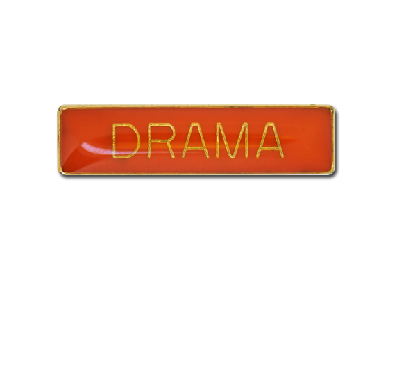 Drama Small Bar Badge