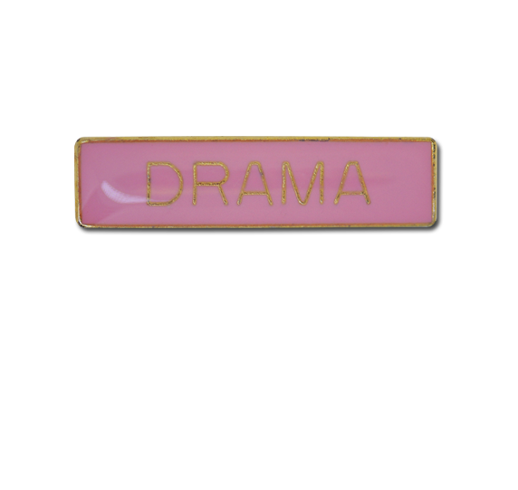 Drama Small Bar Badge