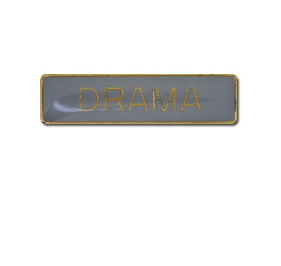 Drama Small Bar Badge