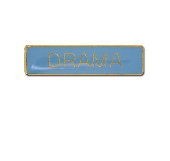 Drama Small Bar Badge