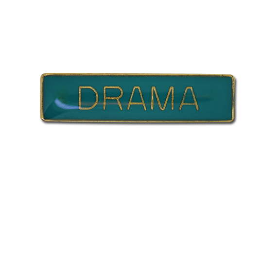 Drama Small Bar Badge