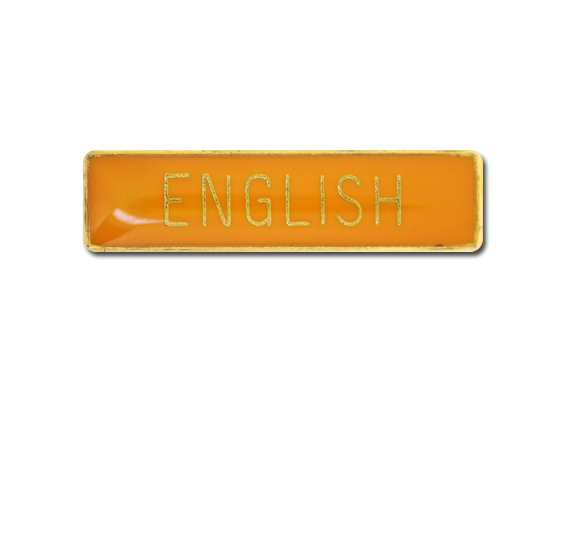 English Small Bar Badge