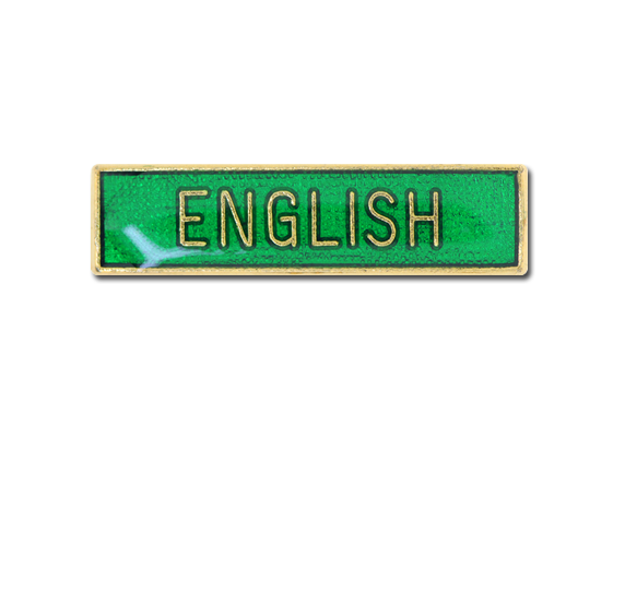 English Small Bar Badge