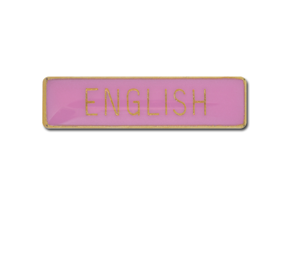 English Small Bar Badge