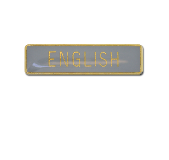 English Small Bar Badge