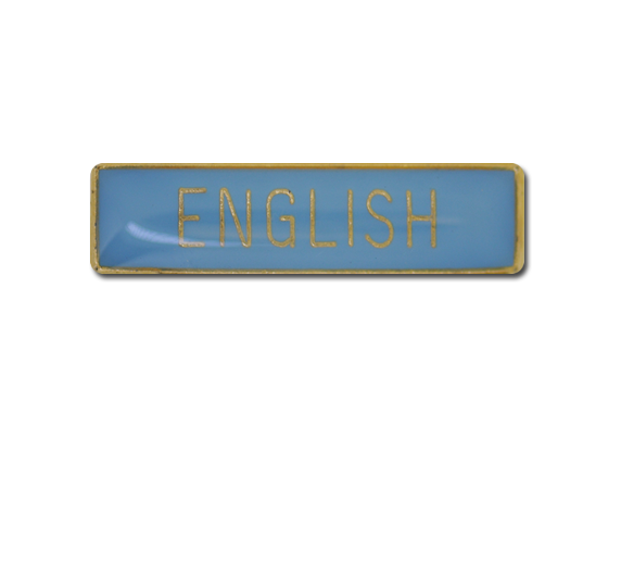 English Small Bar Badge