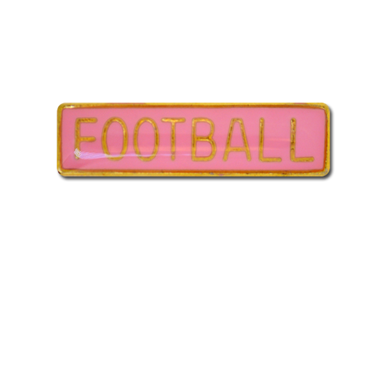 Football Small Bar Badge