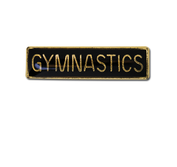 Gymnastics Small Bar Badge