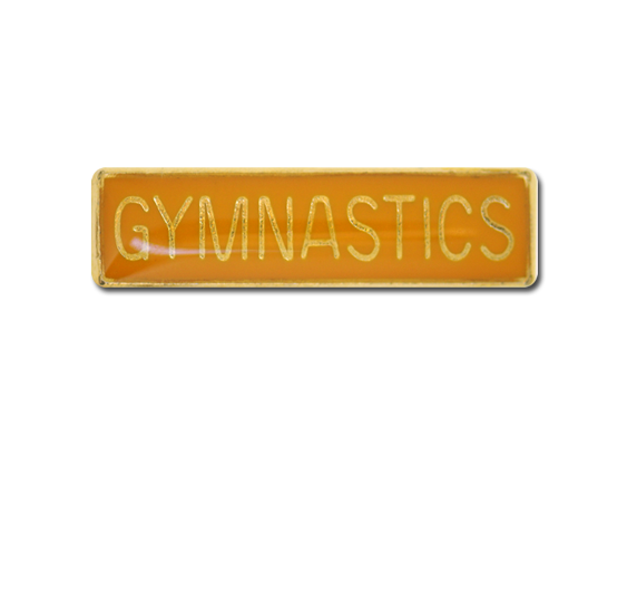 Gymnastics Small Bar Badge