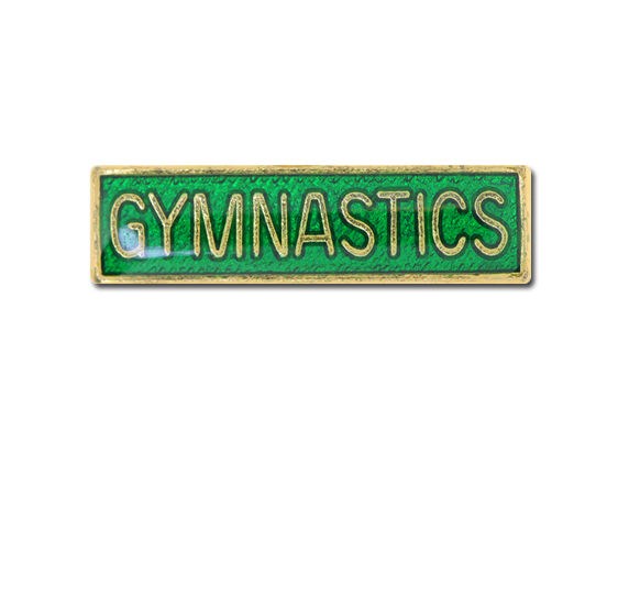 Gymnastics Small Bar Badge