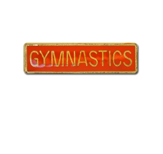 Gymnastics Small Bar Badge