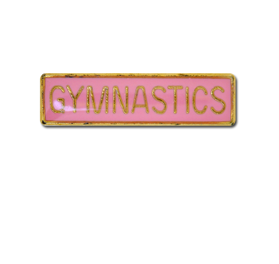 Gymnastics Small Bar Badge