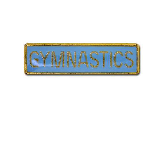 Gymnastics Small Bar Badge