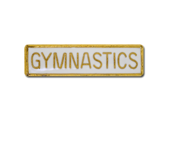 Gymnastics Small Bar Badge