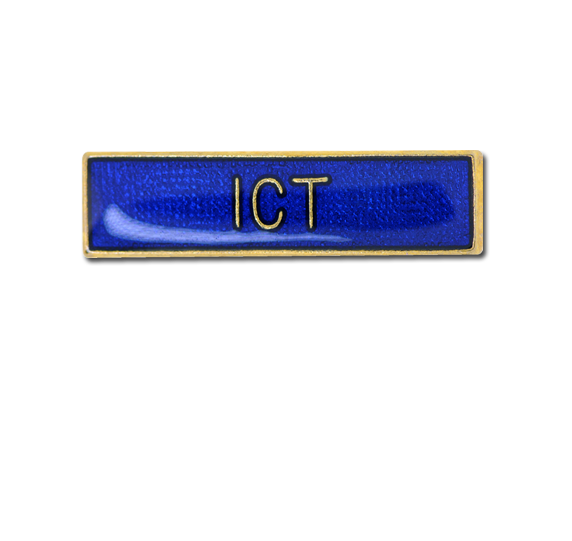 ICT Small Bar Badge