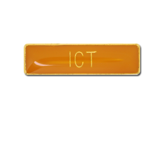 ICT Small Bar Badge