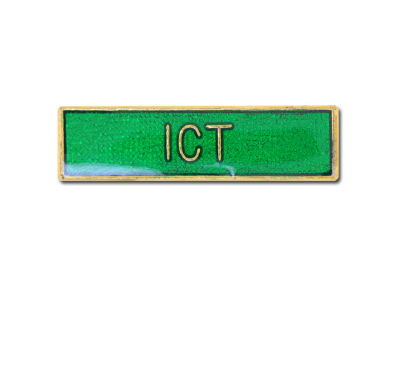 ICT Small Bar Badge