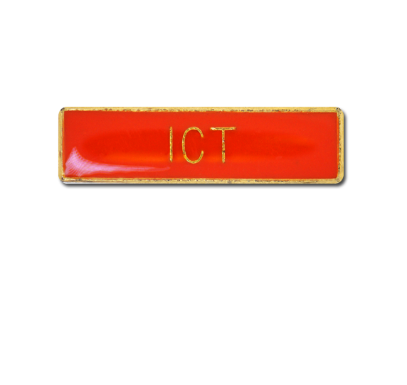 ICT Small Bar Badge